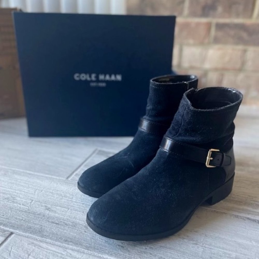 Cole Haan Marla Waterproof Suede Bootie